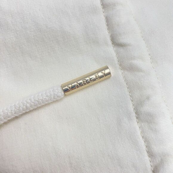 Varley Adelaine Pullover Ivory Sweatshirt Women's Small Oversized Cinched Waist - Picture 7 of 12